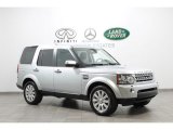Indus Silver Metallic Land Rover LR4 in 2012