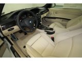 2013 BMW 3 Series 335i Coupe Cream Beige Interior