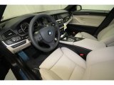 2013 BMW 5 Series 550i Sedan Oyster/Black Interior