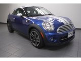 2012 Lightning Blue Metallic Mini Cooper Coupe #69404262