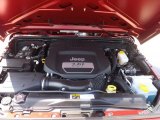 2013 Jeep Wrangler Unlimited Sport S 4x4 3.6 Liter DOHC 24-Valve VVT Pentastar V6 Engine
