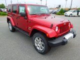 2013 Jeep Wrangler Unlimited Deep Cherry Red Crystal Pearl
