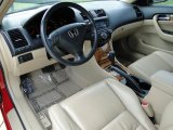 2003 Honda Accord EX-L Coupe Ivory Interior