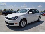 2013 Candy White Volkswagen Golf 4 Door #69404205