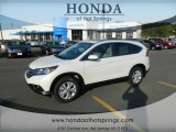 2012 White Diamond Pearl Honda CR-V EX-L #69404201