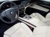 2011 BMW 7 Series 750Li Sedan Oyster/Black Interior