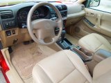 2002 Isuzu Rodeo LS Beige Interior