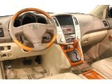 2009 Lexus RX 350 AWD Parchment Interior