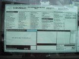 2013 Chevrolet Silverado 3500HD LT Crew Cab 4x4 Dually Window Sticker