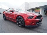 2013 Red Candy Metallic Ford Mustang Shelby GT500 SVT Performance Package Coupe #69404128