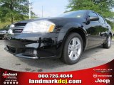 2013 Black Dodge Avenger SXT #69404115