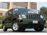 2008 Jeep Green Metallic Jeep Patriot Sport #69461555