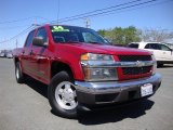 2004 Dark Cherry Red Metallic Chevrolet Colorado LS Crew Cab #69461213