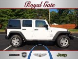2013 Bright White Jeep Wrangler Unlimited Sport S 4x4 #69461437