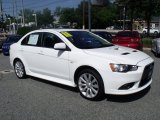 2011 Mitsubishi Lancer RALLIART AWD Front 3/4 View