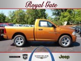 2012 Tequila Sunrise Pearl Dodge Ram 1500 Express Regular Cab 4x4 #69460768