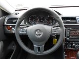 2013 Volkswagen Passat 2.5L SEL Steering Wheel