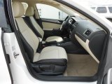2012 Volkswagen Jetta SEL Sedan 2 Tone Cornsilk/Black Interior