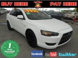 2008 Wicked White Mitsubishi Lancer ES #69461381