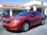 2007 Ultra Red Pearl Mitsubishi Galant ES #6906463