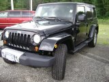 2012 Black Jeep Wrangler Unlimited Sahara 4x4 #69460694