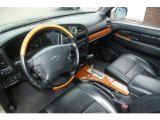 2002 Infiniti QX4 4x4 Graphite Interior