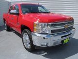 2012 Victory Red Chevrolet Silverado 1500 LT Crew Cab #69461011