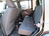 2013 Jeep Wrangler Unlimited Sport S 4x4 Rear Seat