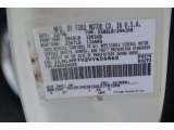 1997 Continental Color Code for Opal Metallic Tricoat - Color Code: WK