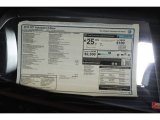 2013 Volkswagen GTI 2 Door Autobahn Edition Window Sticker