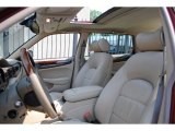 2000 Jaguar XJ Vanden Plas Front Seat