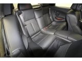 2009 BMW M6 Convertible Rear Seat