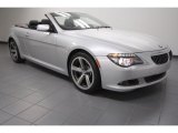 2009 Titanium Silver Metallic BMW 6 Series 650i Convertible #69523799