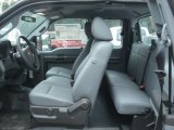 2012 Ford F350 Super Duty XL SuperCab 4x4 Commercial Steel Interior