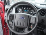2012 Ford F550 Super Duty XL Regular Cab 4x4 Chassis Steering Wheel
