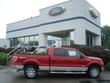 2012 Red Candy Metallic Ford F150 XLT SuperCrew 4x4 #69523395