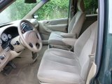 2001 Chrysler Town & Country LX Sandstone Interior