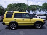 Borrego Yellow Land Rover Discovery II in 2002