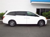 Taffeta White Honda Odyssey in 2012