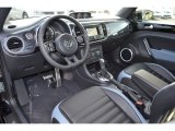 2013 Volkswagen Beetle Turbo Black/Blue Interior