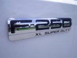 2006 Ford F250 Super Duty XL Regular Cab Marks and Logos