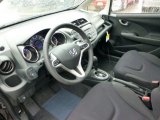 2013 Honda Fit Sport Sport Black Interior