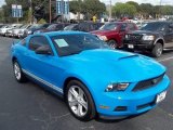 2010 Grabber Blue Ford Mustang V6 Premium Coupe #69592377