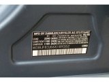 2006 E Color Code for Platinum Blue Metallic - Color Code: 353