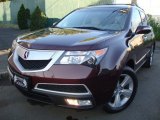 2010 Dark Cherry Pearl Acura MDX Technology #69592464