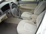 2008 Kia Spectra EX Sedan Beige Interior