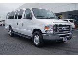 2012 Oxford White Ford E Series Van E350 XL Extended Passenger #69622275