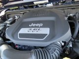 2012 Jeep Wrangler Oscar Mike Freedom Edition 4x4 3.6 Liter DOHC 24-Valve VVT Pentastar V6 Engine
