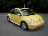 2005 Sunflower Yellow Volkswagen New Beetle GLS Coupe #69622543