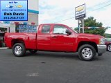 2013 Victory Red Chevrolet Silverado 1500 LT Extended Cab 4x4 #69622207